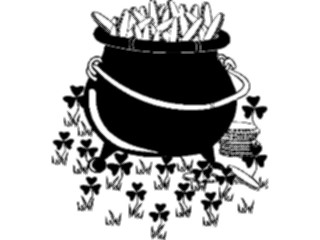 Sticker Custom Preview Image #075084 Holidays St Patricks Day Potof Gold03