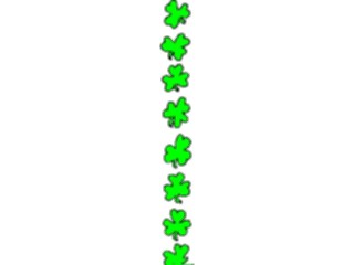 Sticker Custom Preview Image #075143 Holidays St Patricks Day Shamrock Border3