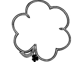 Sticker Custom Preview Image #075153 Holidays St Patricks Day Shamrock Frame1