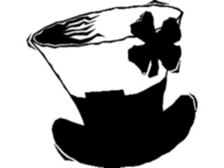 Sticker Custom Preview Image #075161 Holidays St Patricks Day Shamrock Hat