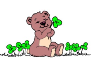 Sticker Custom Preview Image #075195 Holidays St Patricks Day Teddy Bear Shamrocks2
