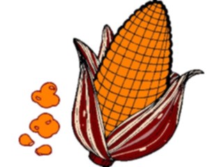 Sticker Custom Preview Image #075209 Holidays Thanksgiving Corn3