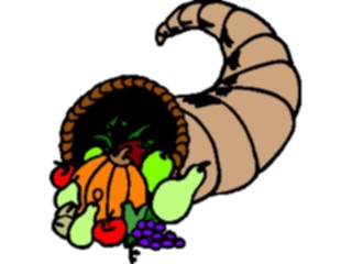 Sticker Custom Preview Image #075221 Holidays Thanksgiving Cornucopia11