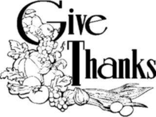 Sticker Custom Preview Image #075235 Holidays Thanksgiving Give Thanks