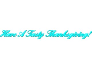 Sticker Custom Preview Image #075241 Holidays Thanksgiving Havea Tasty Thanksgiving