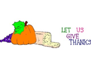 Sticker Custom Preview Image #075245 Holidays Thanksgiving Let Us Give Thanks