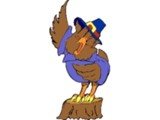 Sticker Custom Preview Image #075297 Holidays Thanksgiving Pilgrim Owl1