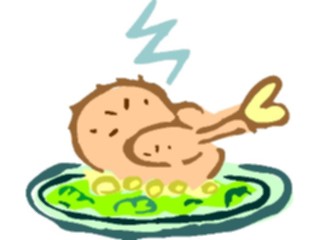 Sticker Custom Preview Image #075381 Holidays Thanksgiving Turkey Cooked7