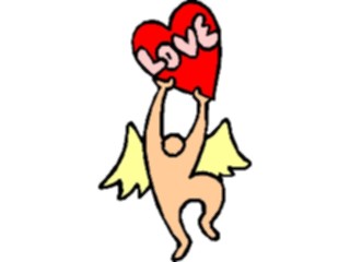 Sticker Custom Preview Image #075439 Holidays Valentines Day Angel Heart26