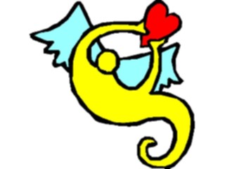 Sticker Custom Preview Image #075445 Holidays Valentines Day Angel Heart32