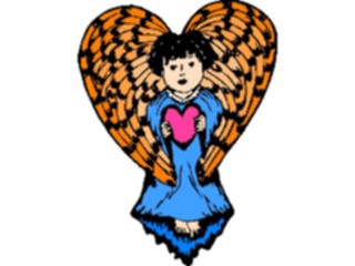 Sticker Custom Preview Image #075448 Holidays Valentines Day Angel Heart35