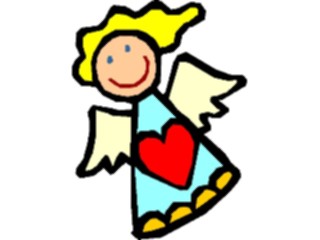 Sticker Custom Preview Image #075468 Holidays Valentines Day Angel Love09