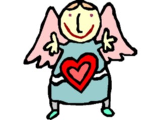 Sticker Custom Preview Image #075471 Holidays Valentines Day Angel Love12