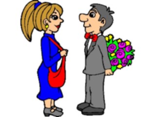 Sticker Custom Preview Image #075556 Holidays Valentines Day Couplein Love03