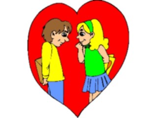 Sticker Custom Preview Image #075562 Holidays Valentines Day Couplein Love09