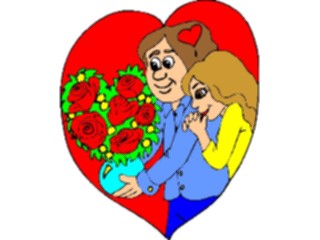 Sticker Custom Preview Image #075569 Holidays Valentines Day Couplein Love16