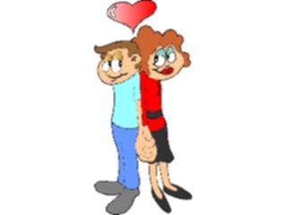 Sticker Custom Preview Image #075573 Holidays Valentines Day Couplein Love20