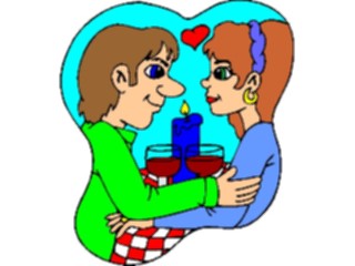 Sticker Custom Preview Image #075575 Holidays Valentines Day Couplein Love22