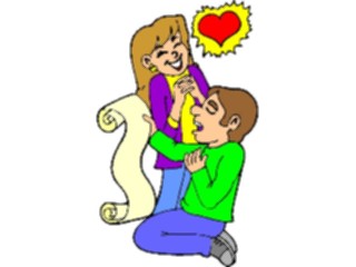 Sticker Custom Preview Image #075580 Holidays Valentines Day Couple Poem