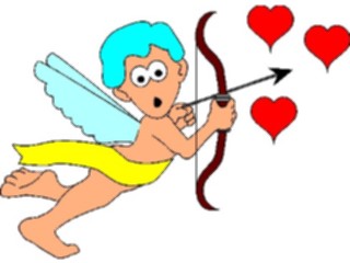 Sticker Custom Preview Image #075656 Holidays Valentines Day Cupid Hearts1