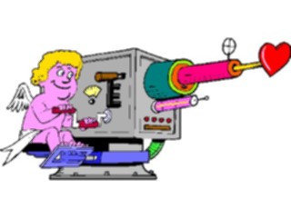 Sticker Custom Preview Image #075658 Holidays Valentines Day Cupid Heavy Artillery