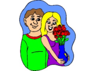 Sticker Custom Preview Image #075702 Holidays Valentines Day Gift Flowers2