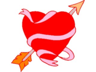 Sticker Custom Preview Image #075818 Holidays Valentines Day Heart Arrow09