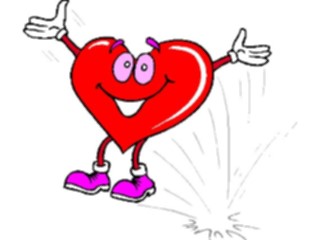 Sticker Custom Preview Image #075840 Holidays Valentines Day Heart Bouncing