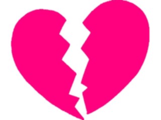 Sticker Custom Preview Image #075847 Holidays Valentines Day Heart Broken4
