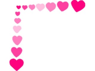 Sticker Custom Preview Image #075858 Holidays Valentines Day Heart Corner1