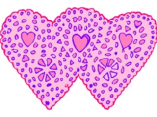 Sticker Custom Preview Image #075874 Holidays Valentines Day Heart Design5