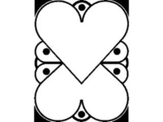 Sticker Custom Preview Image #075899 Holidays Valentines Day Heart Frame6