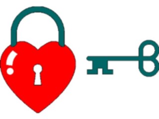 Sticker Custom Preview Image #075906 Holidays Valentines Day Heart Key21