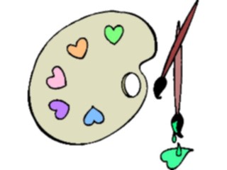 Sticker Custom Preview Image #075917 Holidays Valentines Day Heart Palette
