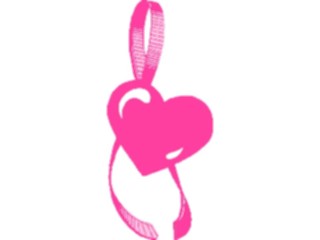 Sticker Custom Preview Image #075924 Holidays Valentines Day Heart Ribbon3