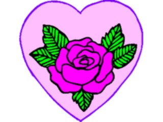 Sticker Custom Preview Image #075930 Holidays Valentines Day Heart Rose6
