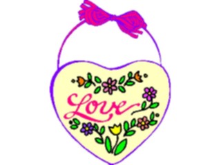 Sticker Custom Preview Image #076065 Holidays Valentines Day Love Plaque