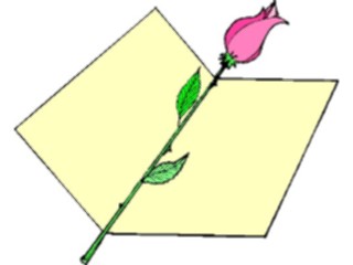 Sticker Custom Preview Image #076156 Holidays Valentines Day Valentine Rose