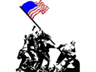 Sticker Custom Preview Image #076188 Holidays Veterans Memorial Day Iwo Jima