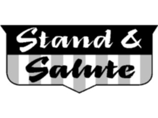 Sticker Custom Preview Image #076195 Holidays Veterans Memorial Day Stand Salute