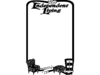 Sticker Custom Preview Image #076265 Household Advertising Independent Living Frame