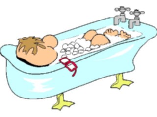 Sticker Custom Preview Image #076300 Household Bathroom Bathing1