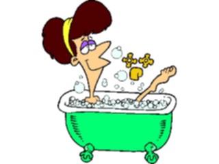 Sticker Custom Preview Image #076301 Household Bathroom Bathing2