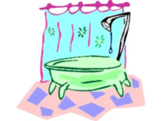 Sticker Custom Preview Image #076309 Household Bathroom Bathtub05