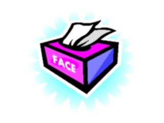 Sticker Custom Preview Image #076334 Household Bathroom Facial Tissue2