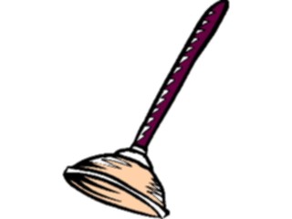 Sticker Custom Preview Image #076355 Household Bathroom Plunger1