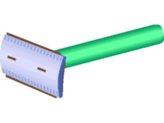 Sticker Custom Preview Image #076366 Household Bathroom Razor10