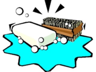 Sticker Custom Preview Image #076460 Household Bathroom Soap Bar Scrub