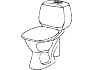 Sticker Custom Preview Image #076473 Household Bathroom Toilet02