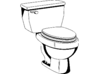 Sticker Custom Preview Image #076477 Household Bathroom Toilet06